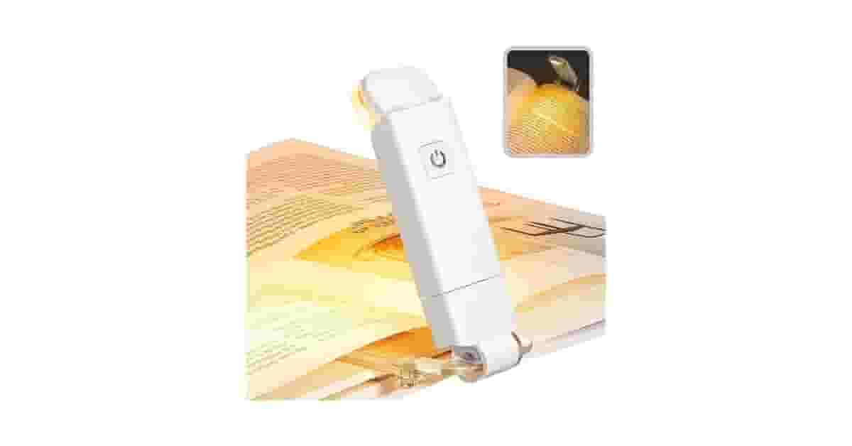 Melhor Luz para Leitura Noturna: 10 Opções Recarregáveis