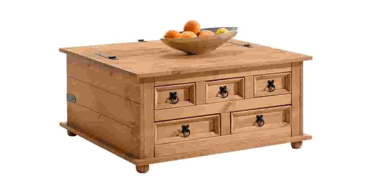 Qual a melhor mesa de centro com baú para organizar