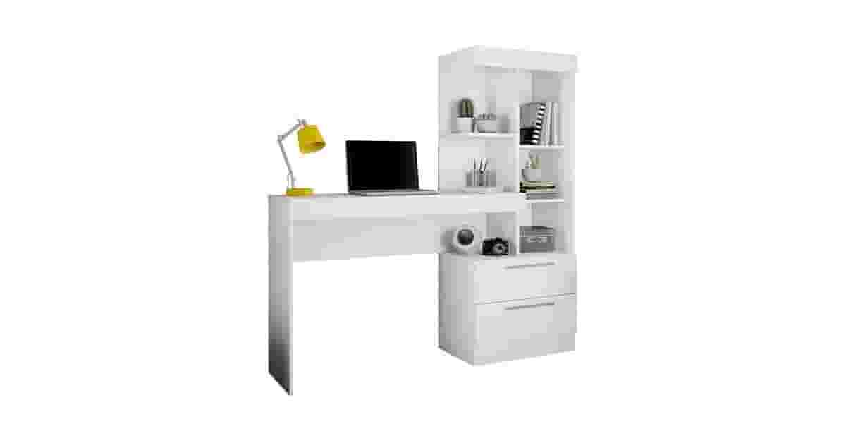 Qual a Melhor Mesa com Estante e Nichos? Guia com 10 Opções