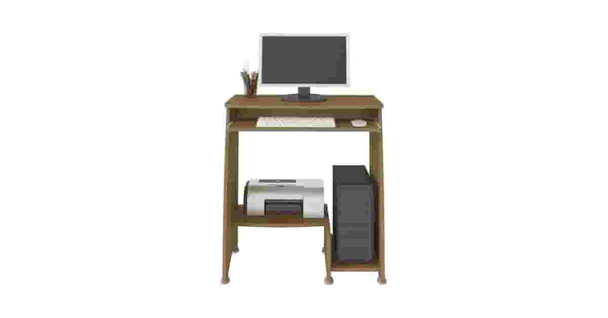 Qual a melhor mesa de computador com prateleiras?