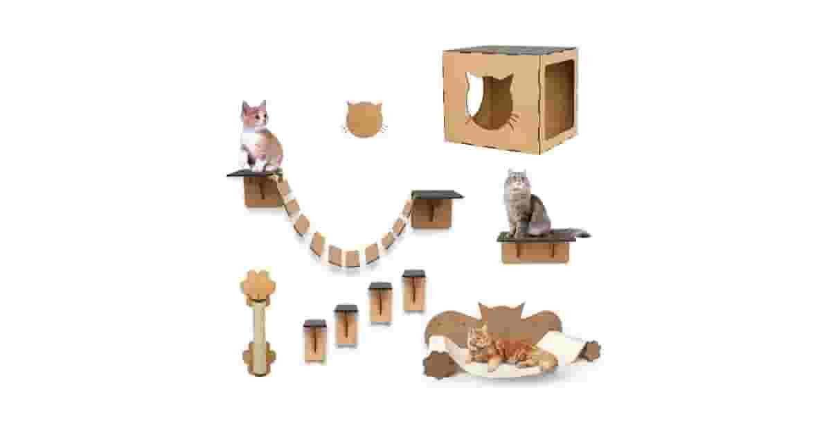 Qual a Melhor Prateleira para Gatos que Forma um Circuito: 10 Kits para Montar