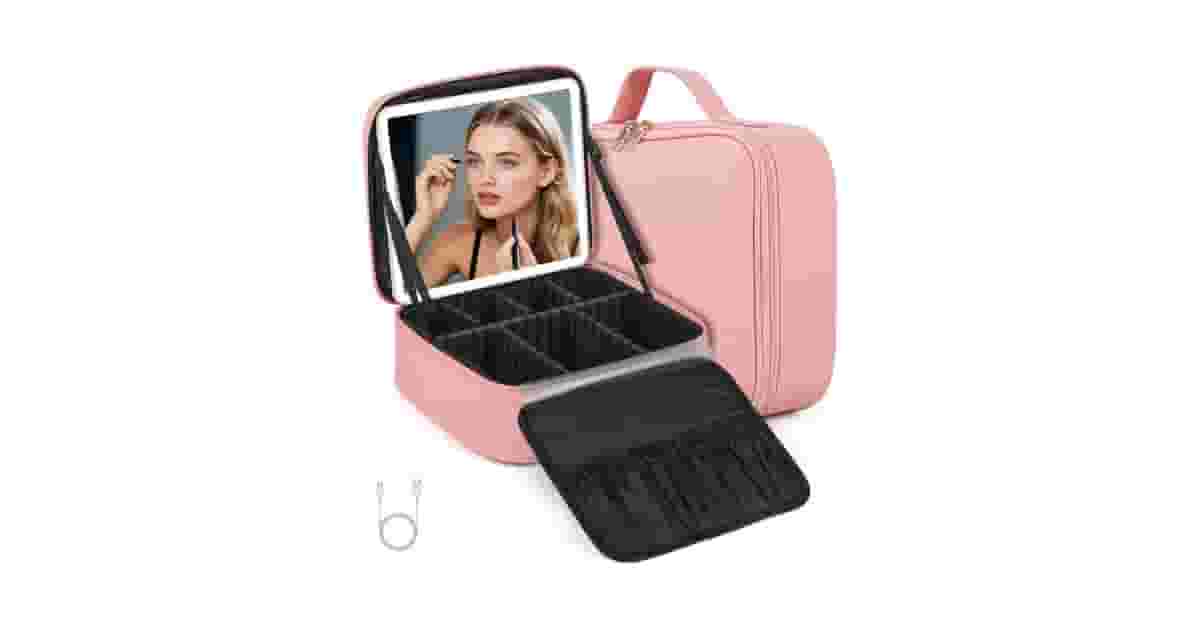 Qual o Melhor Organizador de Maquiagem com Espelho e Luz? O Top 10