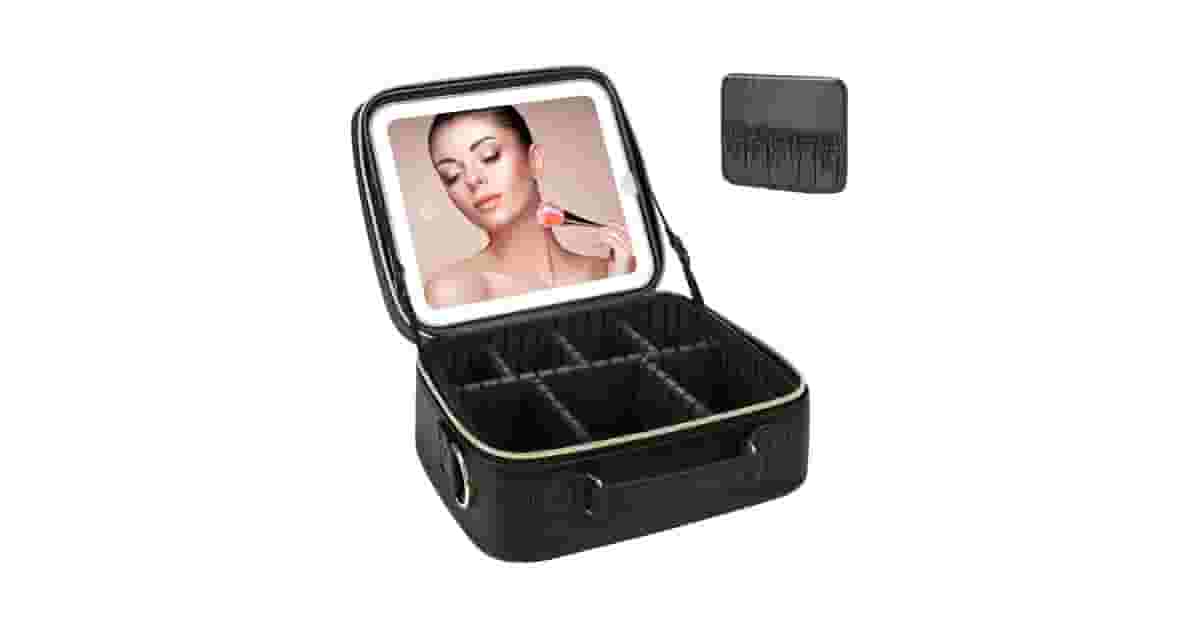 Qual o Melhor Organizador de Maquiagem com Espelho LED?