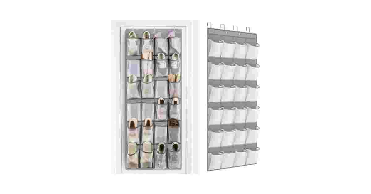 Qual o melhor organizador de sapatos para porta?