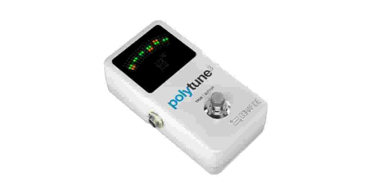 Qual o Melhor Pedal de Afinador Polifônico? Guia TC