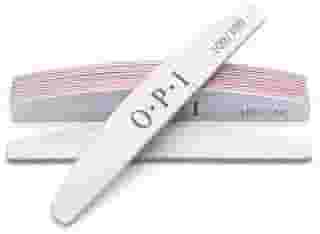 Kit 10 Lixas Profissionais para Unhas, Dupla Face 100/180, Formato Bumerangue