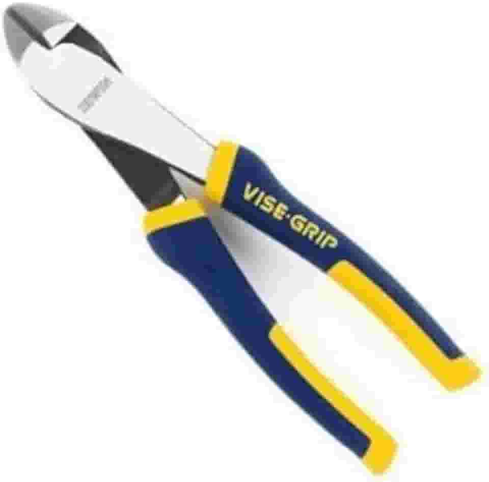 IRWIN Alicate de Corte Diagonal 8 Polegadas Vise-Grip, com Cabo Emborrachado, 2078308