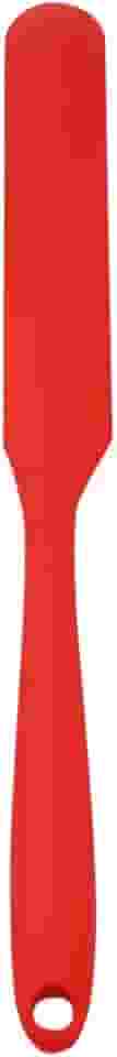 Mimo Style Espátula Reta de Confeitar, Ideal Para Uniformizar Recheios e Alisar Coberturas, Suporta Altas e Baixas Temperaturas, Inteiramente de Silicone Alimentícia na Cor Vermelha, Modelo: SN21036V