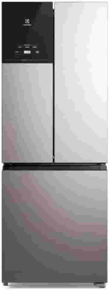 Geladeira Electrolux Frost Free Inverter 480L Efficient AutoSense 3 Portas Inox Look (IM7S) 127V