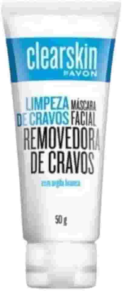 Mascara Facial Removedora de Cravos Clearskin Avon 50g
