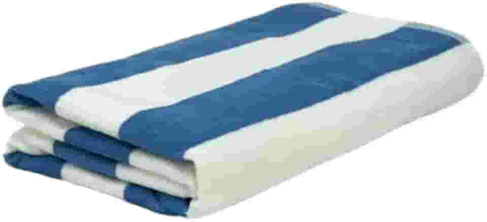 Toalha de Piscina/Praia Marbella Premium 86cmx160cm Cor Azul Claro