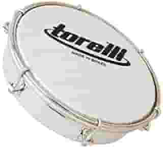 Tamborim c/Corpo Injetado Pele Leitosa Torelli TT 404 Branco