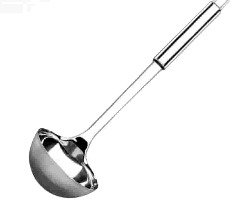 Concha NIX HOUSE Inox 30CM. Para Feijão E Sopas em geral Modelo Excelente Durabilidade, Belo Design, Com Alça para Pendurar