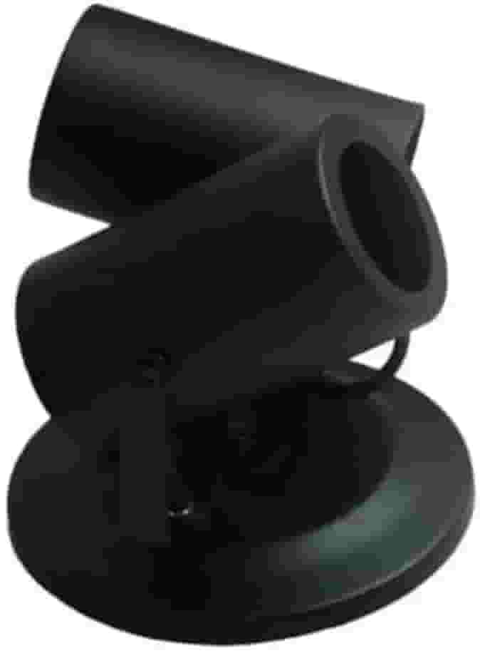 Spot Duplo Sobrepor Direcionável Cila Com Aro Para Par20 (Preto)