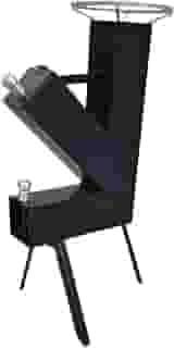 LAURINDOS, Rocket Stove, Fogão Foguete, Fogão A Lenha Portátil, Lazer