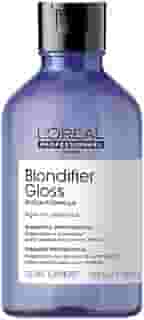 L'Oréal Professionnel Shampoo Blondifier Gloss, Para Cabelos Loiros e Descoloridos, Neutraliza Tons Amarelados, Proporciona Maciez e Nutrição, 300ml