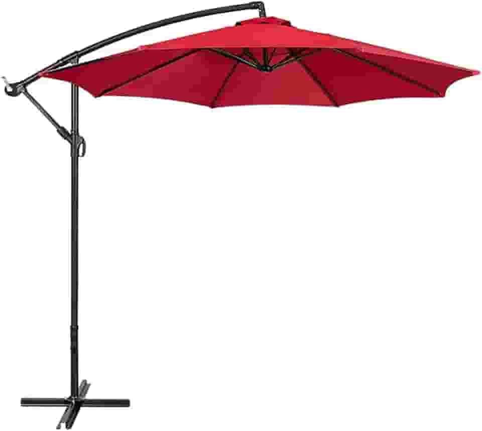 Ombrelone Articulado Guarda Sol De Praia Jardim Lateral 3 Metros