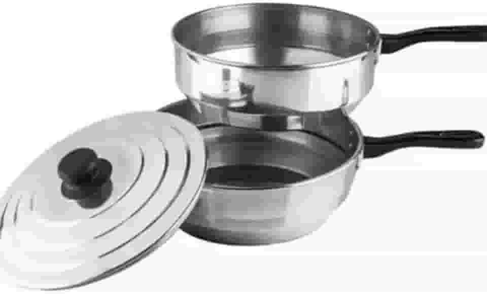 Panela Banho Maria Chocolateira Derretedeira Alumínio (Ideal para Derreter de Chocolate sem Queimar)