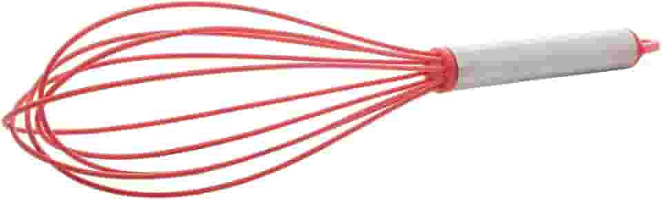 Batedor de Ovos de Silicone Vermelho 25cm - Lyor