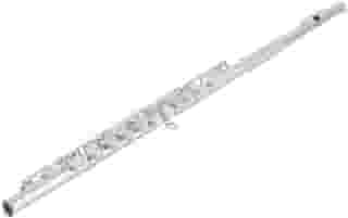 Flauta Transversal Estudante C YFL 222 Prateada com Case Yamaha