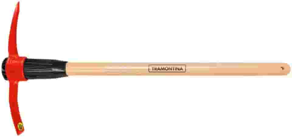 Tramontina Picareta Estreita em Aço Tamanho 5 com Cabo de Madeira, Olho Oval de 70x45 mm, 90 cm, Multicolorido
