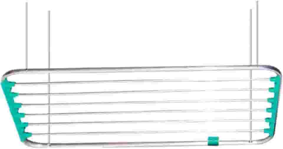 Varal De Teto Aluminio Não Enferruja Grande 80cm