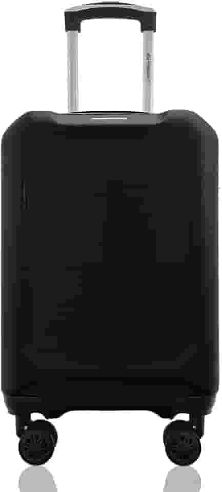 Mala de Viagem Bordo 10kg ABS Rígida Rodas 360º Duplas Cadeado Segredo Gladiador A6MB Preto