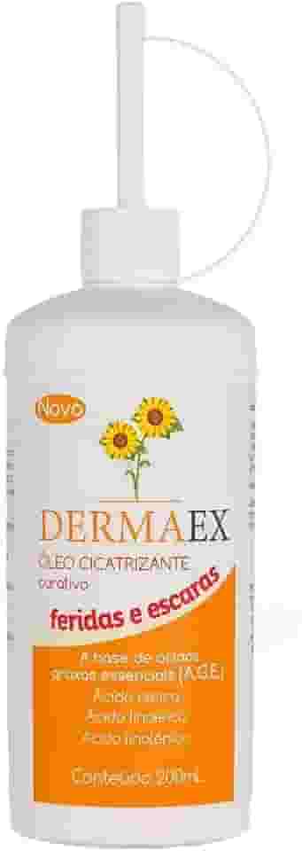 Dermaex Oleo de Girassol Feridas Escaras Cicatrizante 200mL