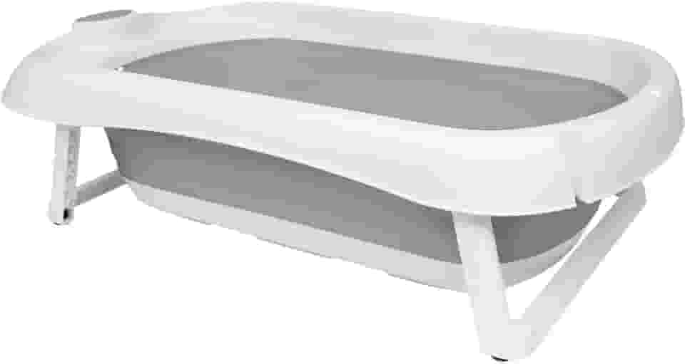 Buba Banheira Dobrável Silicone E Plástico Portátil (Cinza)