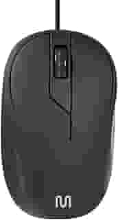Mouse com Fio Wave Textura Emborrachada Cabo de 130cm Multi - MO222
