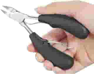 Alicate Cortador e Desencravador de Unha Pé Mão Dedão Aço Inox Profissional, Cort unha grossa