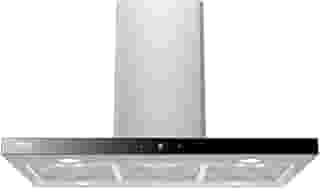 Coifa e Depurador de Ilha Eos 90cm Premium com Painel Digital Touch e Vazão de 1200m³/h Inox Eco91itdi 220v