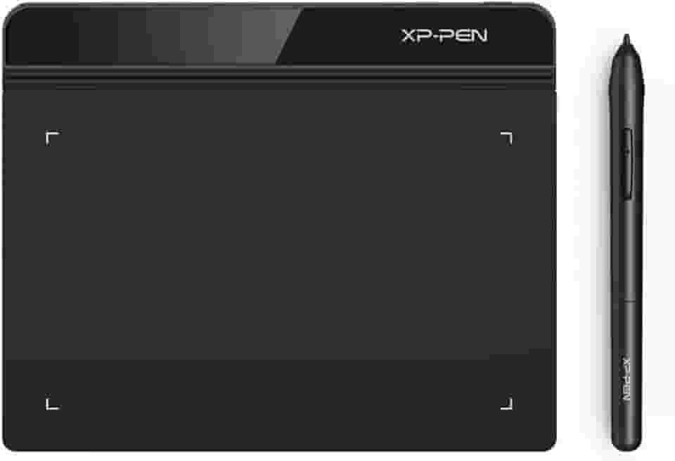 Mesa Digitalizadora XP-PEN Star G640 para Jogo OSU! com Caneta Passiva, 8192 Níveis de Pressão, Preto