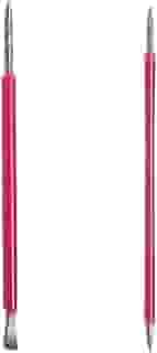 Palito unha + Espátula mista Bastão Cutemax Manicure Podologia