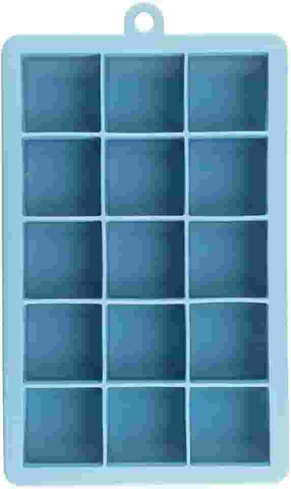 Oikos - Forma de Gelo 15 Cubos Azul Média