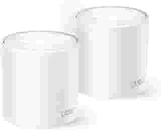 [Novo] TP-Link Deco X10 (2-pack) | Sistema Wi-Fi Mesh 6 AX1500 para toda a casa - Cobertura de até 360 m², 3 portas Gigabit por unidade, canal de banda de 80 MHz, ODFMA, 1024 QAM, branco