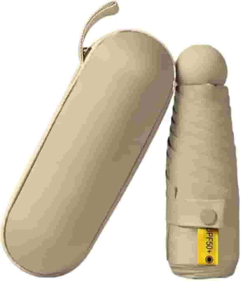 Mini Guarda Chuva Dobrável Pequeno de Bolso – Ultra Compacto, Leve, Resistente e Portátil com Proteção UV – À Prova D’Água, Antivento, Ideal para Viagem, Bolsa e Mochila