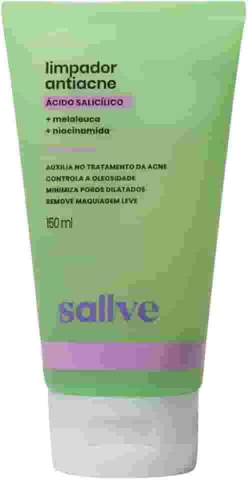 Sallve Limpador Antiacne 150Ml - Ácido Salicílico