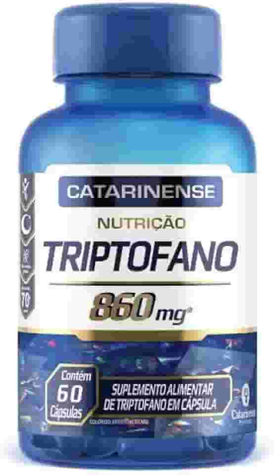 Triptofano Catarinense 860mg com 60 Cápsulas