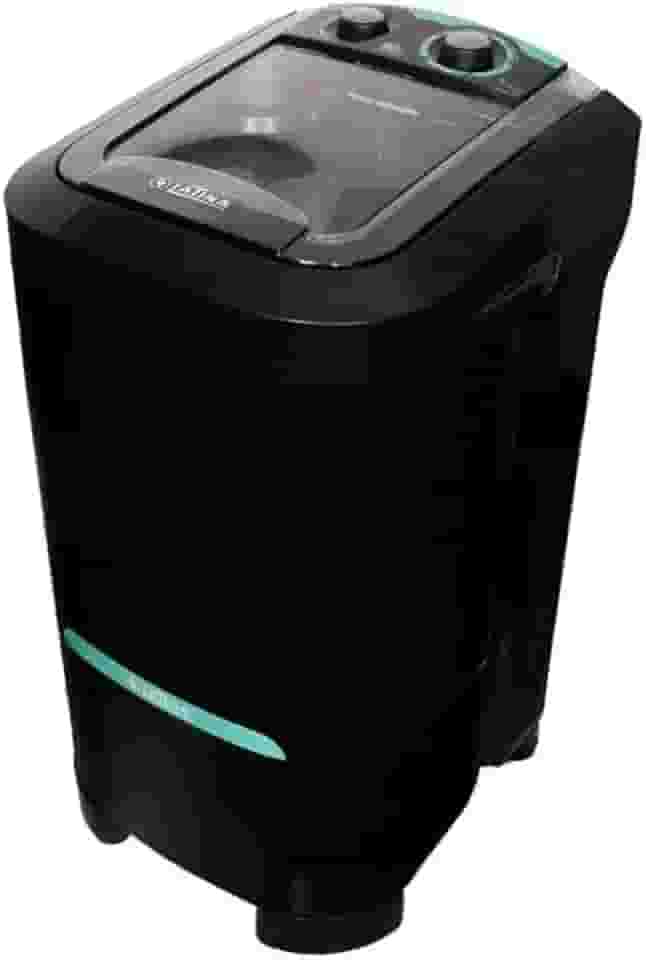 Lavadora de Roupas Semiautomática LA555 10Kg Latina 15 Programas lavagem, 2 Molhos, 2 Enxágues, Entrada e Saída de Água Automática, Timer e Maxifiltro (127V)