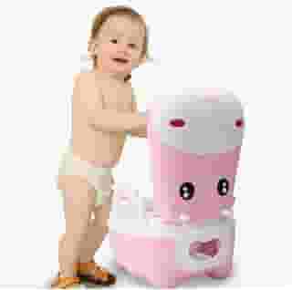 Troninho Infantil Desfralde Privadinha Portátil Bichinho (ROSA)