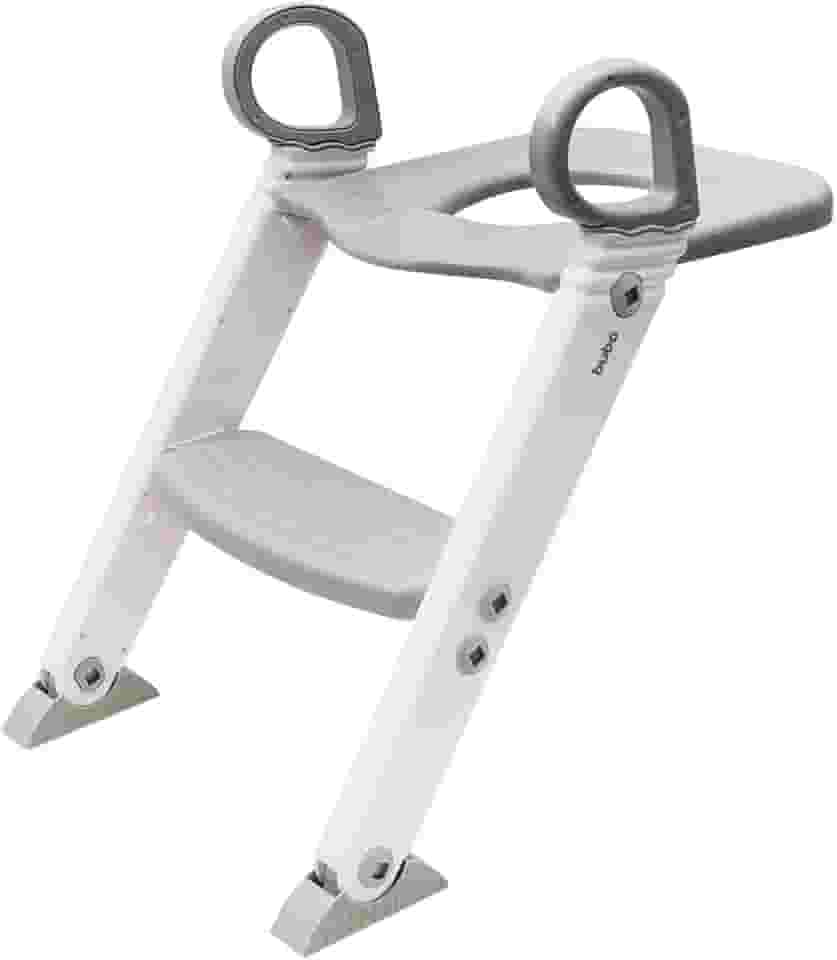 Buba Assento Redutor com Escada, Cinza, 58.5 x 39 x 40.5 cm