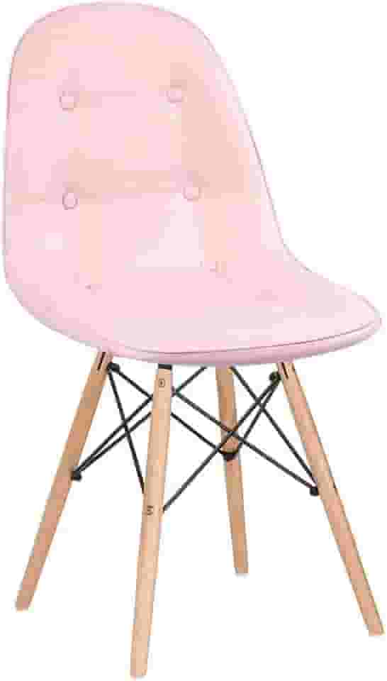 Loft7 Home Decor, Cadeira Charles Eames Eiffel Botonê - Rosa Claro