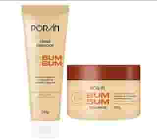 Kit Bumbum Creme Firmador e Esfoliante - Combate celulite, estrias e flacidez