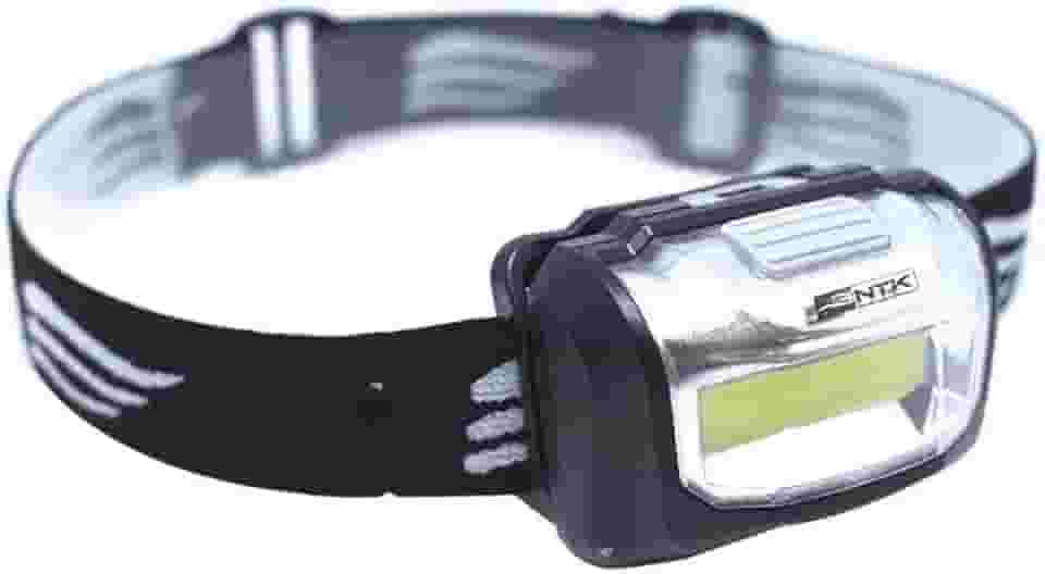 NTK, Lanterna de Cabeça, Cobb, Plástico ABS com LED 3W, 15 Metros Alcance, Camping/Aventura, Preto
