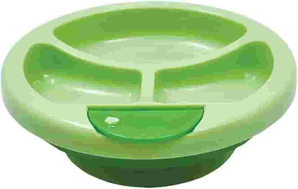 Prato Infantil Térmico com Ventosa e 3 Divisórias - Luxo