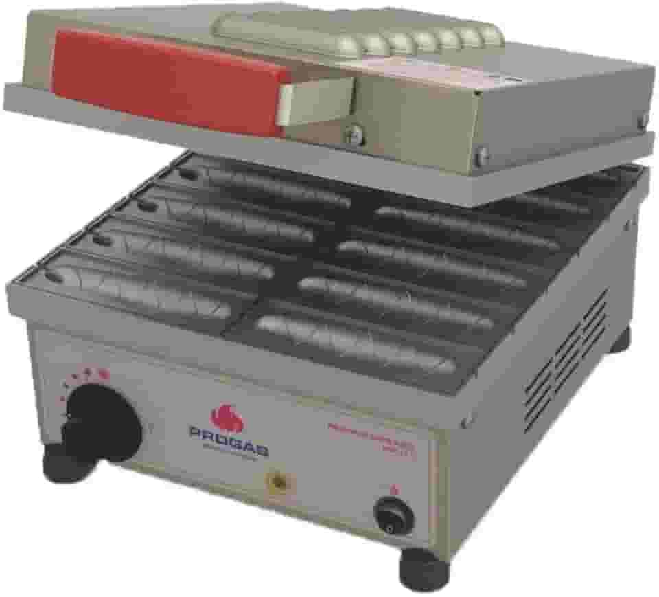 Progás, P30402, Máquina Crepeira Elétrica Para 12 Crepes Suíços em 5 Minutos 220V, Cor Alumínio