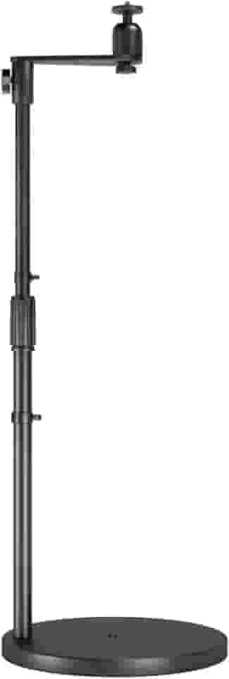 SDVantage Suporte para projetor de chão com pino de 1/10.2 cm, ângulo de 360 graus ajustável, peso do chassi, 4 kg, altura mais estável, ajustável, suporte de montagem do projetor