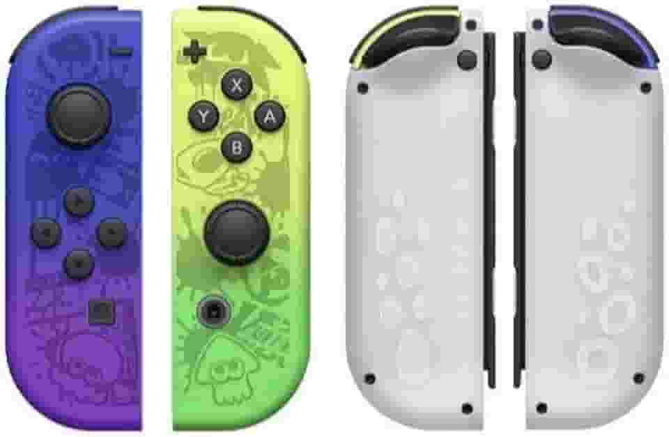 Controle Joystick Sem Fio N Switch Joy-con (l)/(r) Sem a Alça do Joy-Con. (Verde e Roxo)