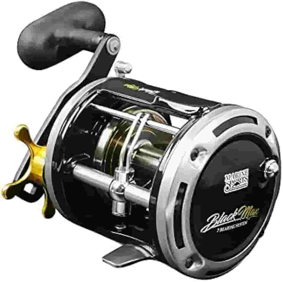 Carretilha Pesca Perfil Alto Black Max 20 Marine Sports